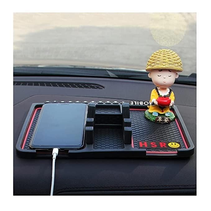 HSR Car Accessories Multifunction Phone GPS Holder Anti-Slip Silicone Pad